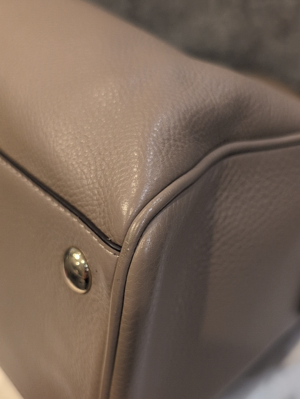 Coach Bennet Pebbled Leather Satchel - Picture 10 of 16